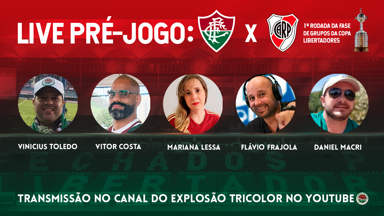 Fluminense x River Plate resenha pré jogo nesta quarta feira