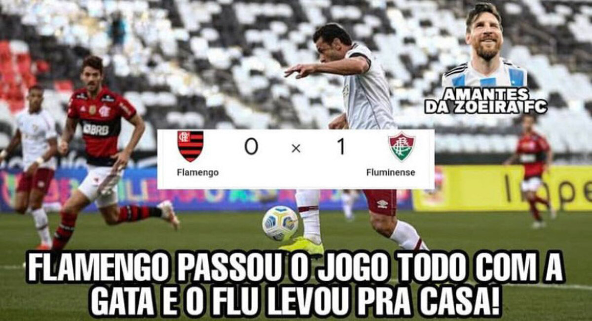 Fluminense é alvo de memes engraçados após apanhar da Chape no Maracanã -  Fotos - R7 Futebol