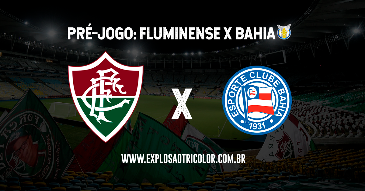 FLUMINENSE X BAHIA TRANSMISSÃO AO VIVO DIRETO DO MARACANÃ - CAMPEONATO  BRASILEIRO 2023 