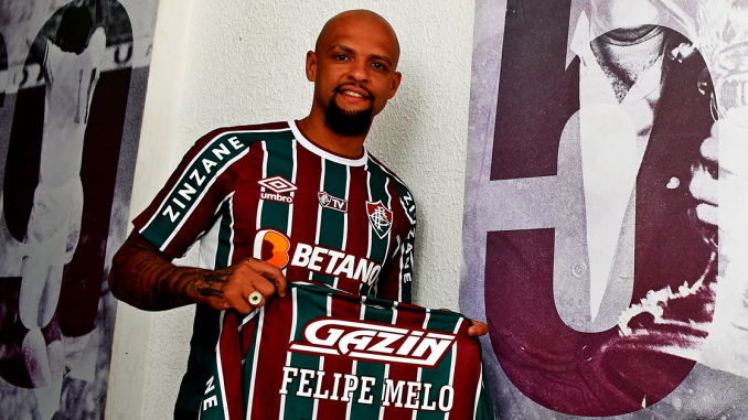 Anunciado oficialmente, Felipe Melo destaca desejo de conquistar títulos  pelo Fluminense: 