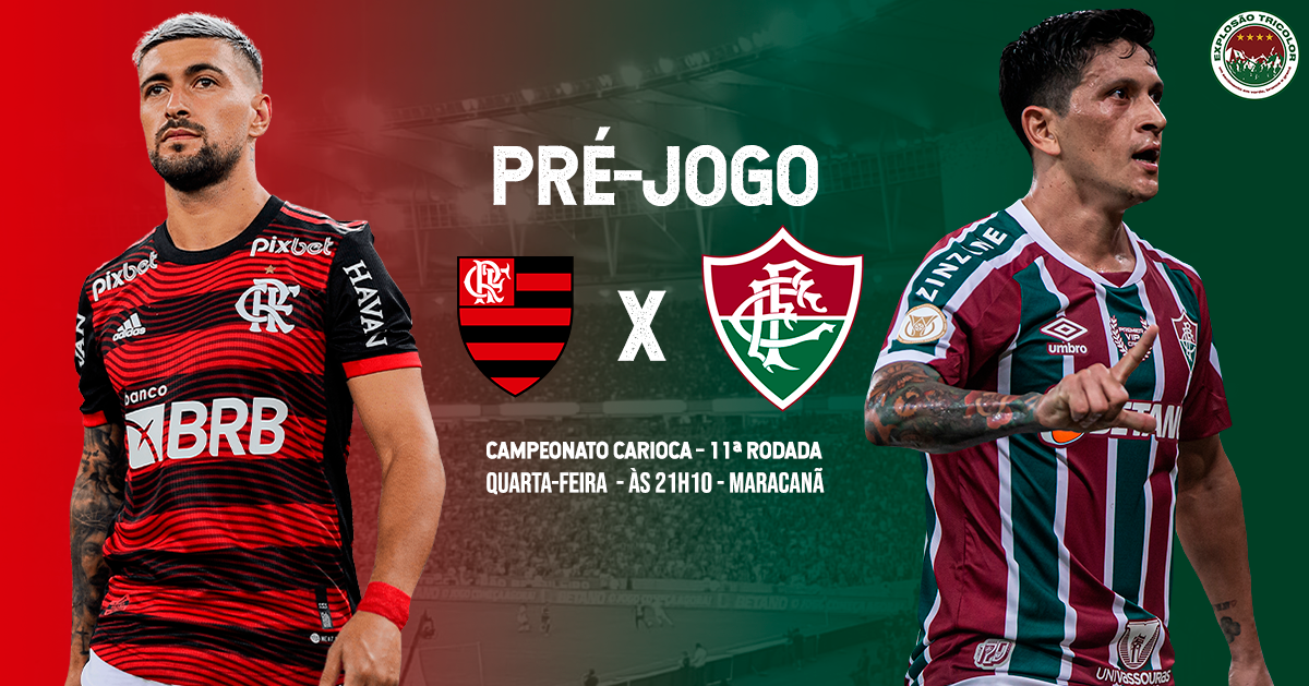 Campeonato Carioca  Flamengo x Fluminense - PRÉ E PÓS-JOGO