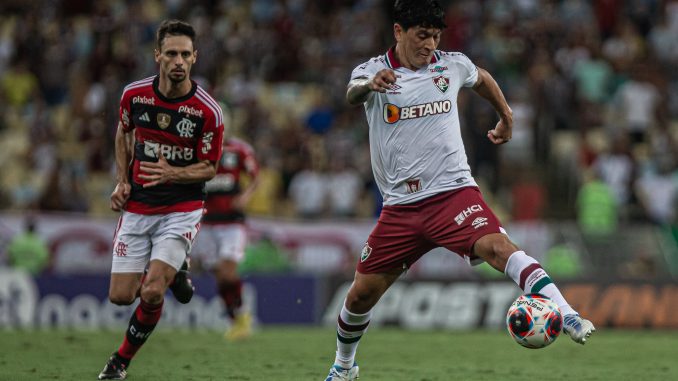 Cano (Carioca, décima rodada, jogo entre Fluminense x Flamengo. FOTO DE MARCELO GONÇALVES / FLUMINENSE FC)