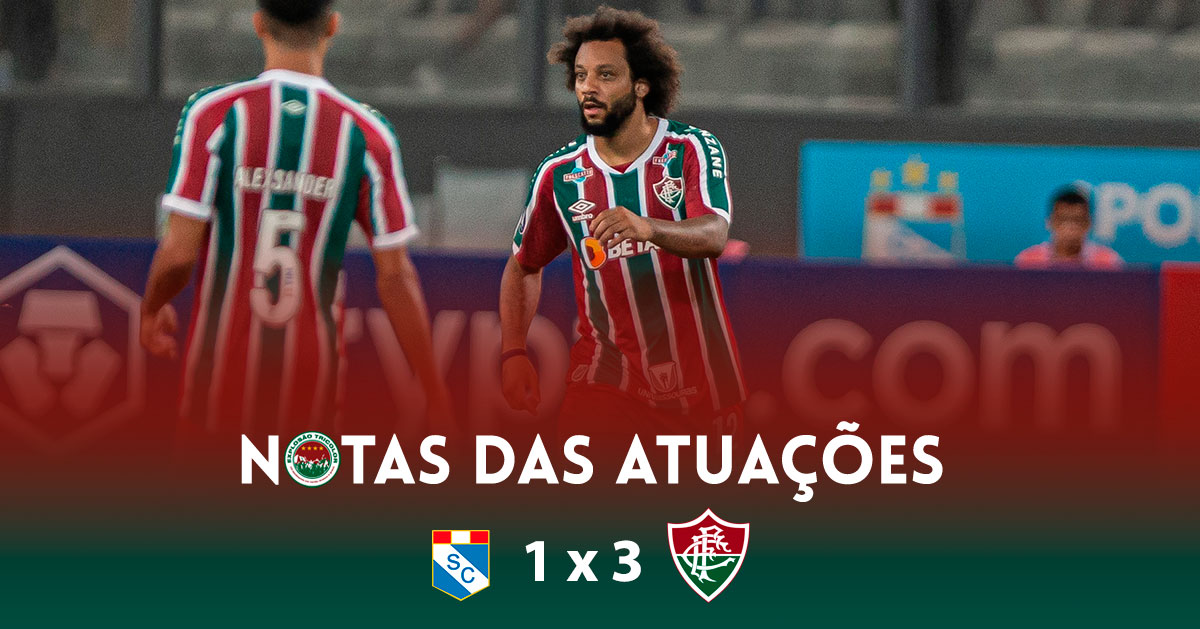 Fluminense 1 x 1 Sporting Cristal  Taça Libertadores: melhores momentos