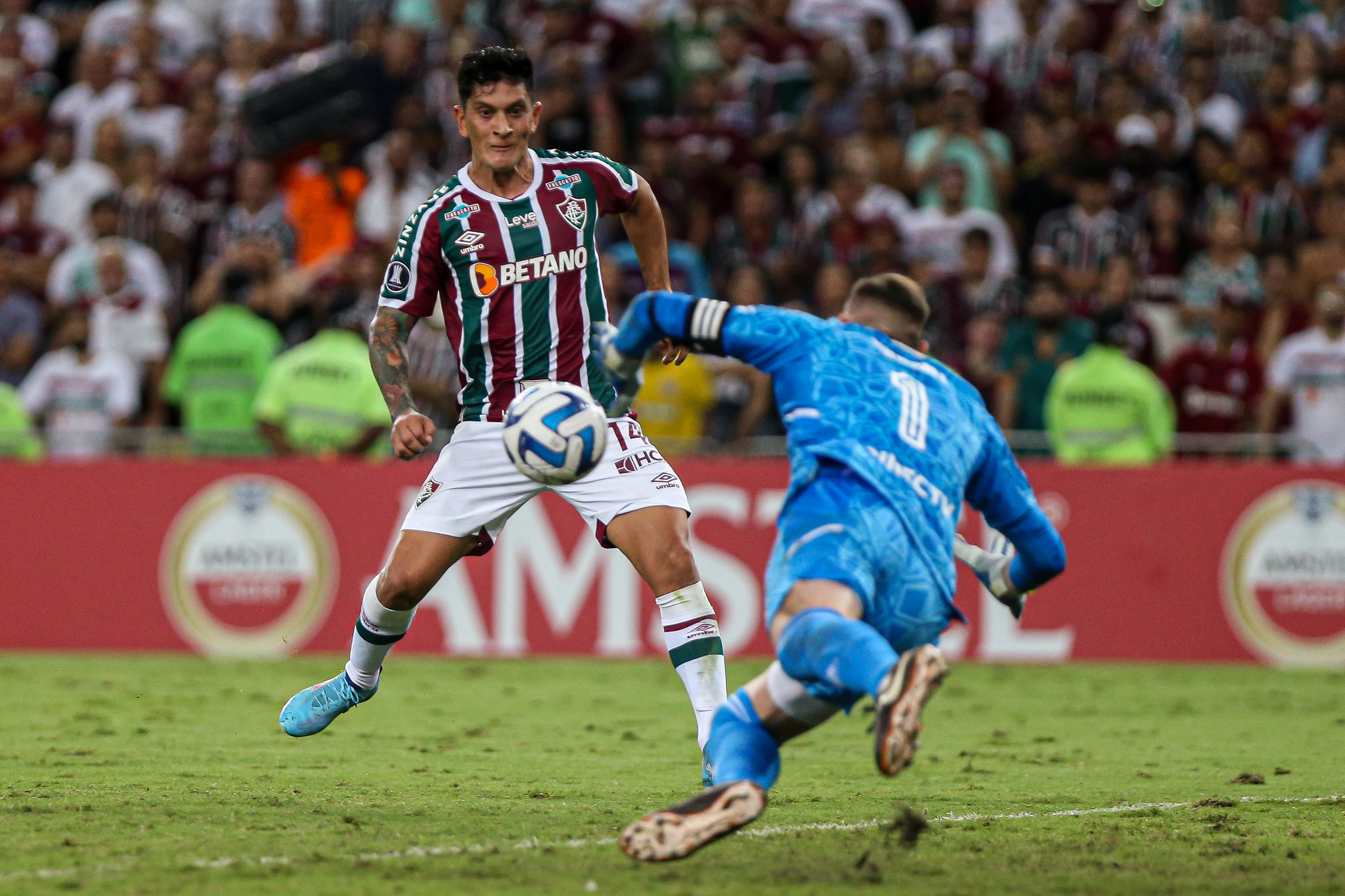 Técnico do River vê Fluminense como melhor time do Brasil após goleada