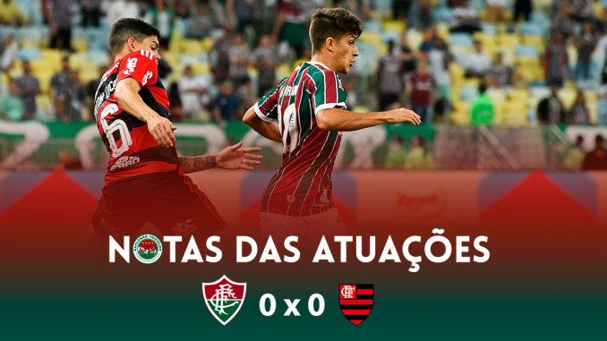 Mesmo com um a menos, Fluminense segura empate com o Flamengo