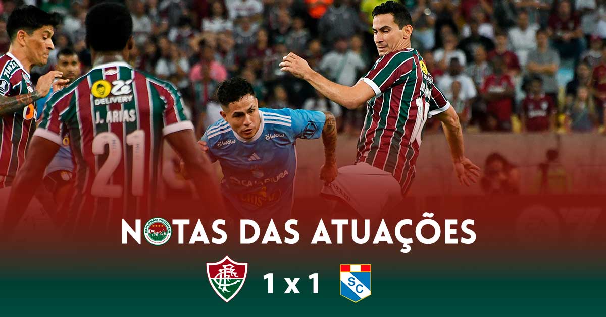 Fluminense 1 x 1 Sporting Cristal  Taça Libertadores: melhores momentos