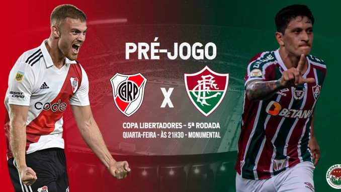 River Plate x Fluminense: onde assistir e informações do jogo pela