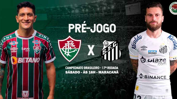 Fluminense x Santos: onde assistir e escalações do jogo do