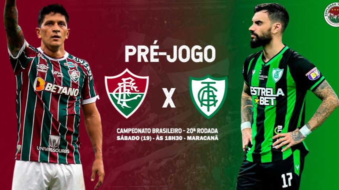 Onde vai passar o jogo do Fluminense contra o América-MG, pelo Campeonato  Brasileiro?