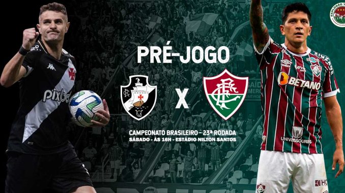 Vasco x Fluminense ao vivo: onde assistir ao jogo do Brasileirão hoje