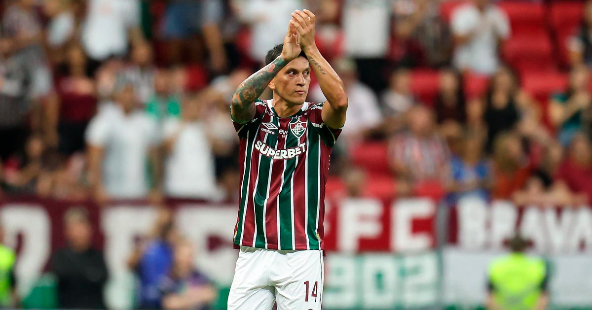 Germán Cano se manifesta sobre lesão no joelho