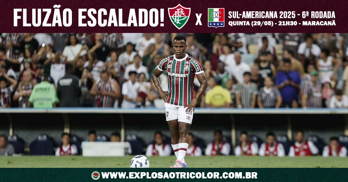 Com mudanças, Fluminense está escalado para enfrentar o Once Caldas