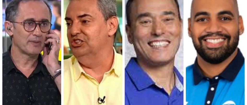 Marcelo Barreto, Gilmar Ferreira, André Rizek e Pedro Moreno