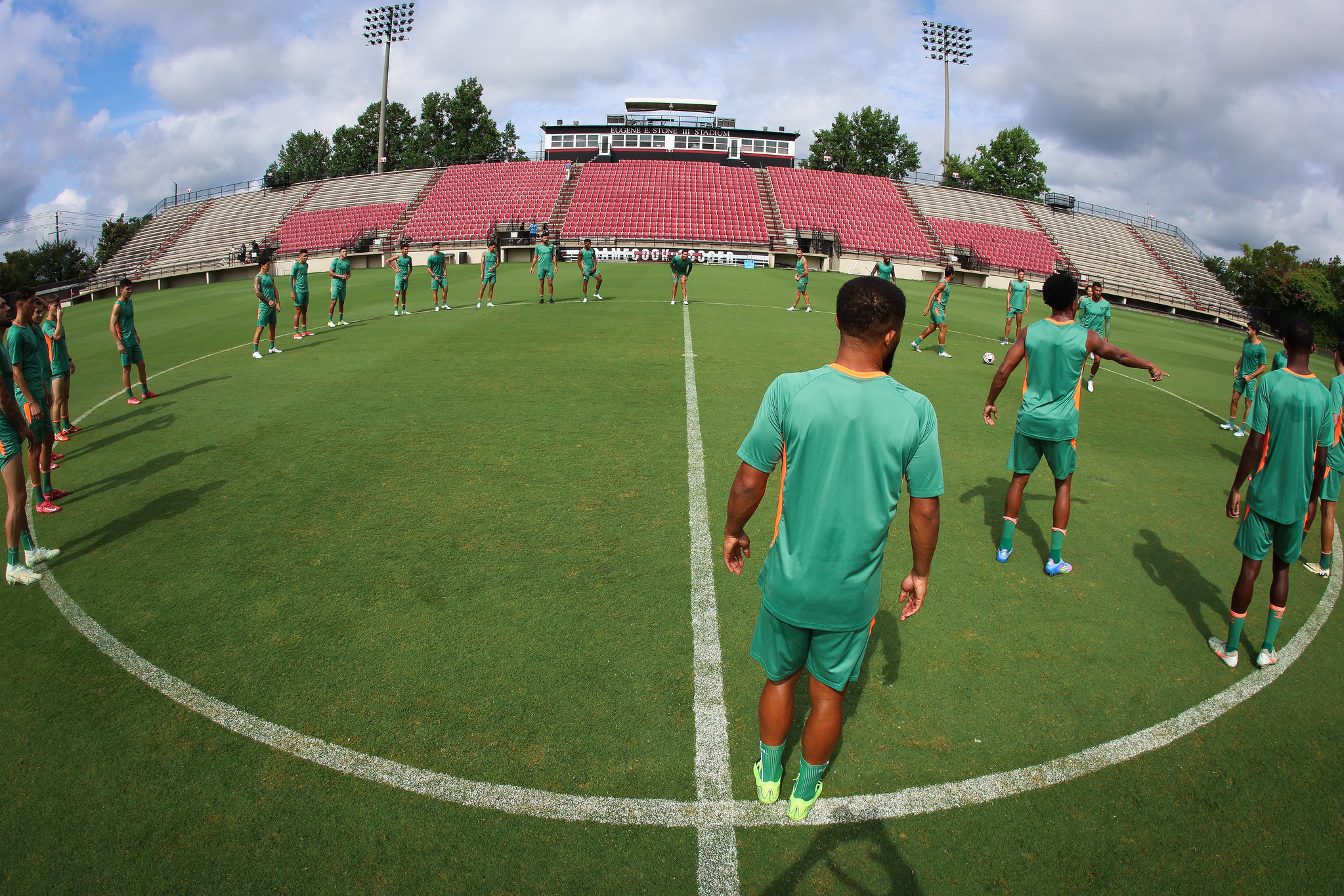 O Fluminense para a estreia no Mundial