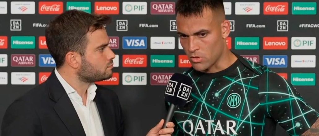 Lautaro Martinez fez um forte desabafo após a derrota da Inter de Milão para o Fluminense
