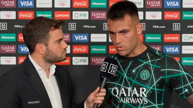 Lautaro Martinez fez um forte desabafo após a derrota da Inter de Milão para o Fluminense