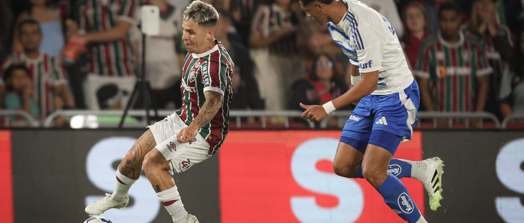 Soteldo não teve uma boa atuação na derrota do Fluminense para o Cruzeiro