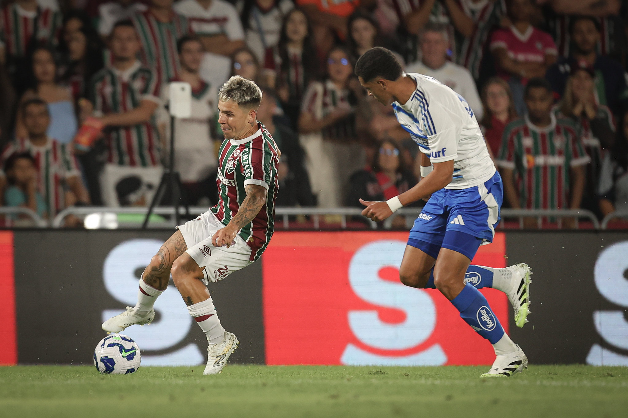 E a estreia do Soteldo como titular no Fluminense?