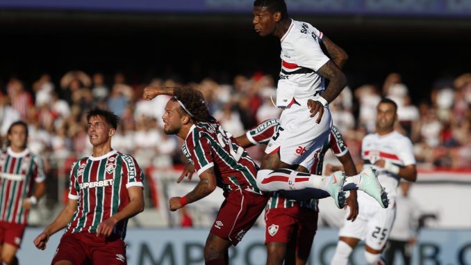 Fluminense perdeu por 2 a 1 para o São Paulo e amargou a sua quarta derrota seguida no Brasileirão
