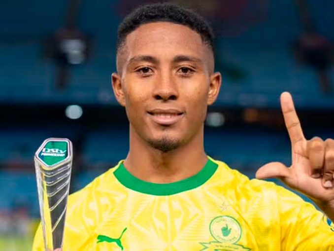 Lucas Ribeiro, do Mamelodi Sundowns, está na mira do Fluminense