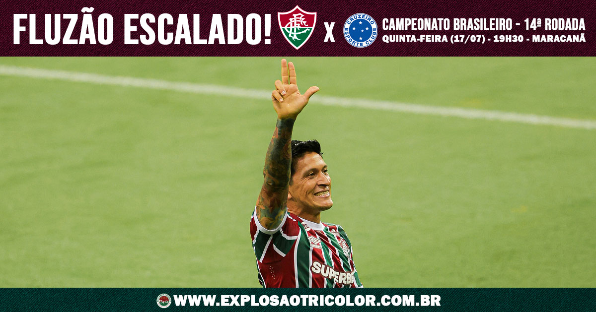 Fluminense está escalado para enfrentar o Cruzeiro - Brasileirão 2025