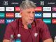 Renato Gaúcho concedeu entrevista coletiva na véspera do jogo contra o Chelsea