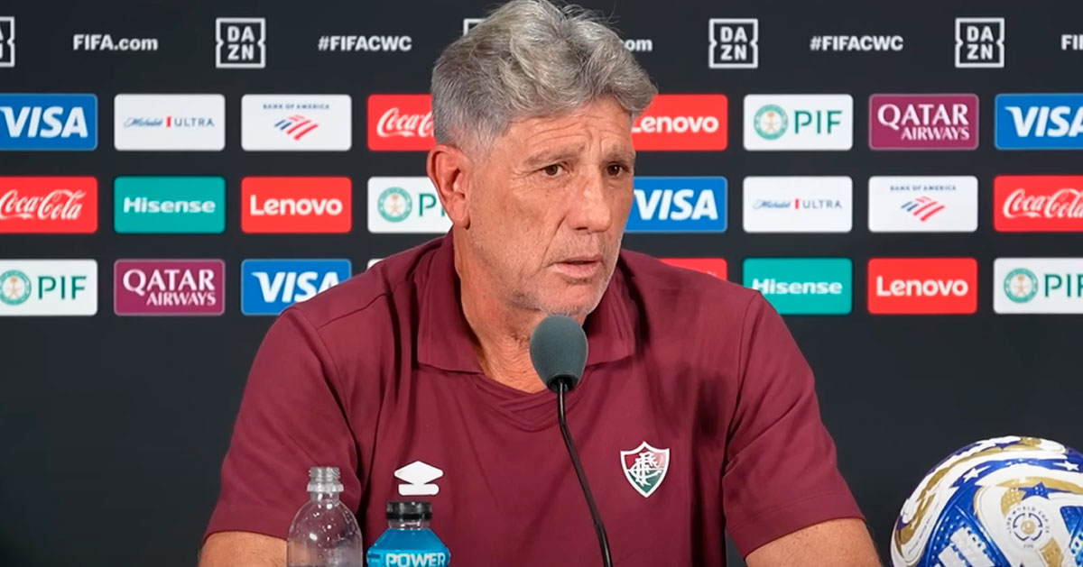 Coletiva completa do técnico Renato Gaúcho antes do jogo contra o Chelsea