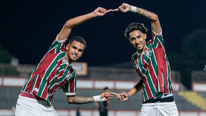 Time sub-20 do Fluminense atropelou o Corinthians