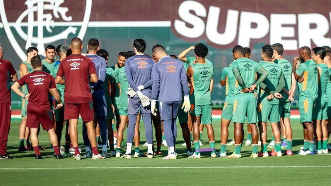 Fluminense retomou os treinos no CT Carlos Castilho nesta segunda-feira