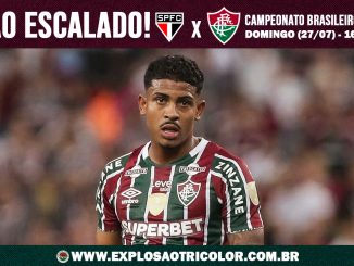 Fluminense está escalado para enfrentar o São Paulo
