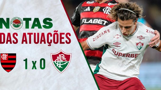 Notas das atuações de Flamengo 1 x 0 Fluminense
