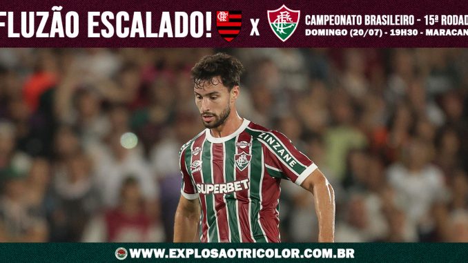 Fluminense está escalado para enfrentar o Flamengo