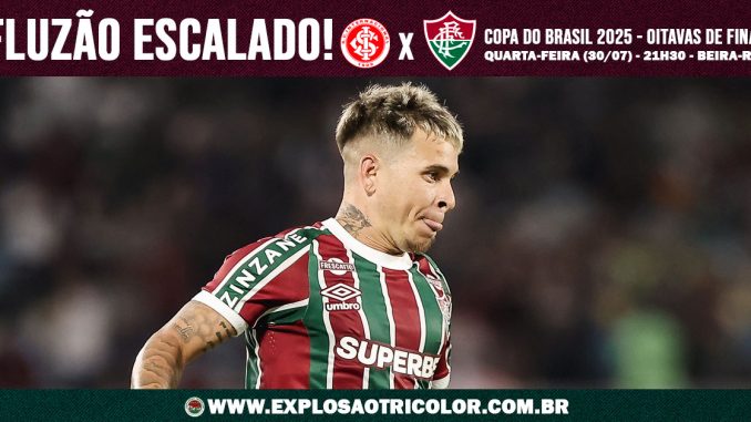 Fluminense está escalado para enfrentar o Internacional