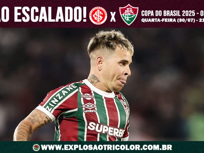 Fluminense está escalado para enfrentar o Internacional
