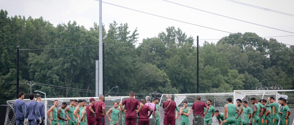 Fluminense recebeu visita de ex-jogador tricolor em último treino antes da decisão contra Al-Hilal
