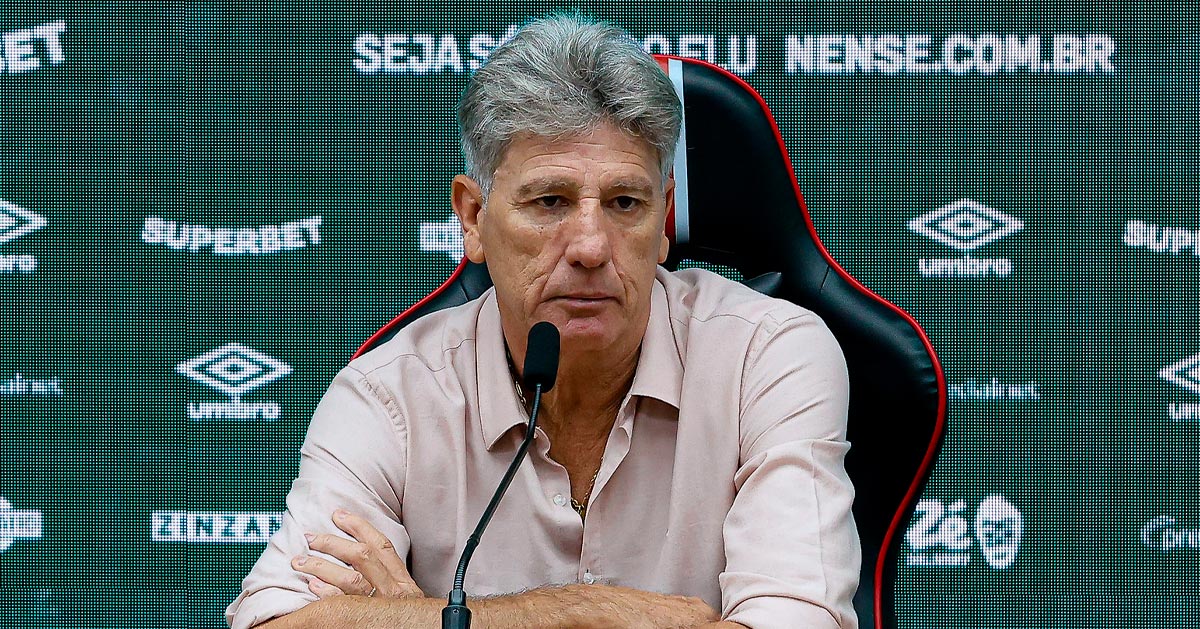 Coletiva completa do técnico Renato Gaúcho após a derrota para o São Paulo