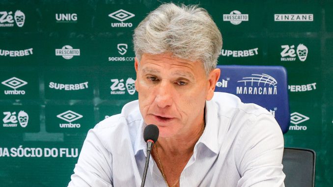 Renato Gaúcho concedeu coletiva após a derrota para o São Paulo