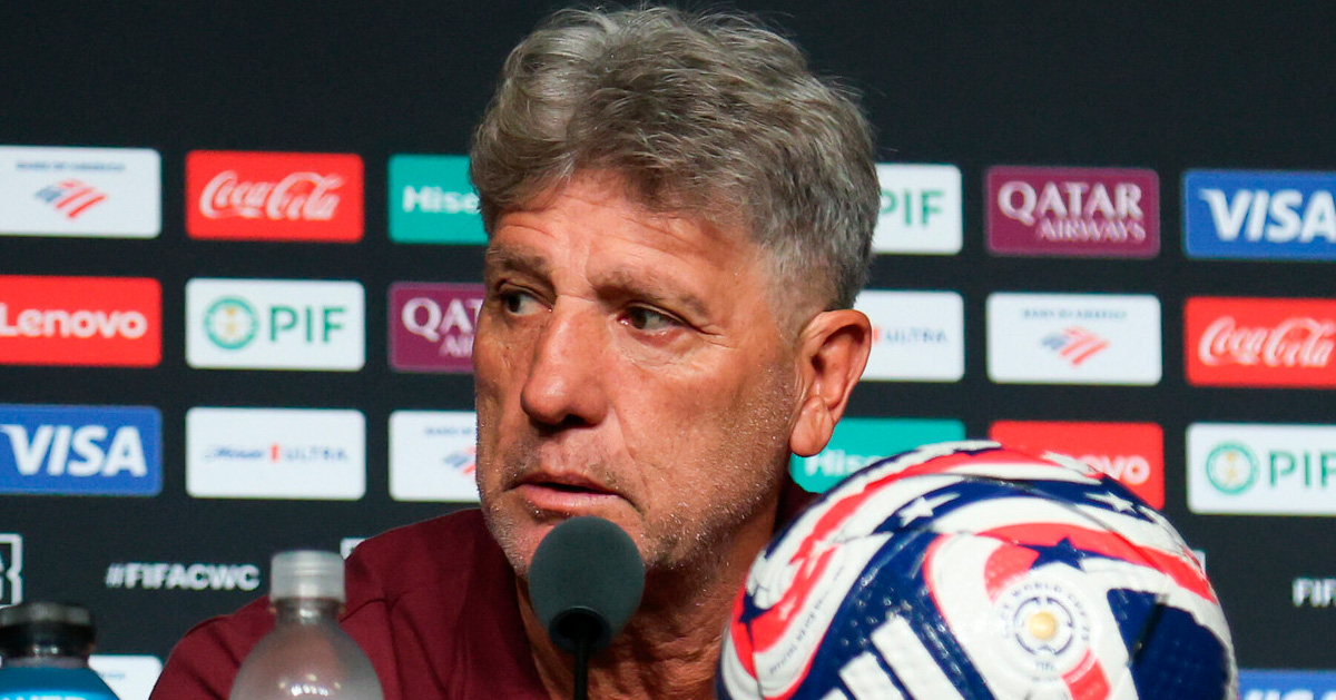 Coletiva completa do técnico Renato Gaúcho antes do jogo contra o Al-Hilal