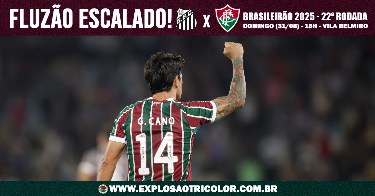 Brasileirão 2025: Fluminense divulga escalação para enfrentar o Santos