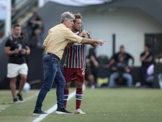 Renato Gaúcho e Guga (FOTO: MARCELO GONÇALVES / FLUMINENSE F.C.)