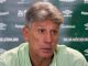 Renato Gaúcho concedeu entrevista coletiva após a derrota para o Bahia