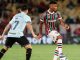 Hércules foi substituído no intervalo da partida contra o Grêmio