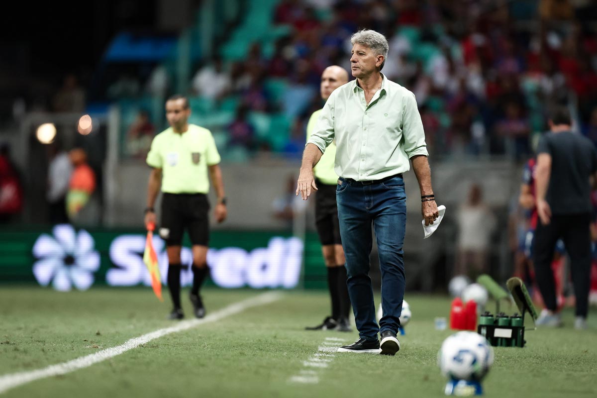 Renato Gaúcho cobra jogadores do Fluminense após derrota para o Bahia