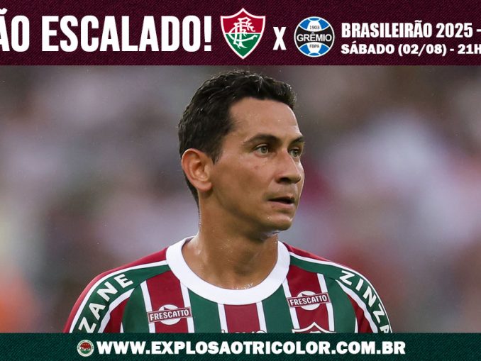 Fluminense está confirmado com mudanças para enfrentar o Grêmio