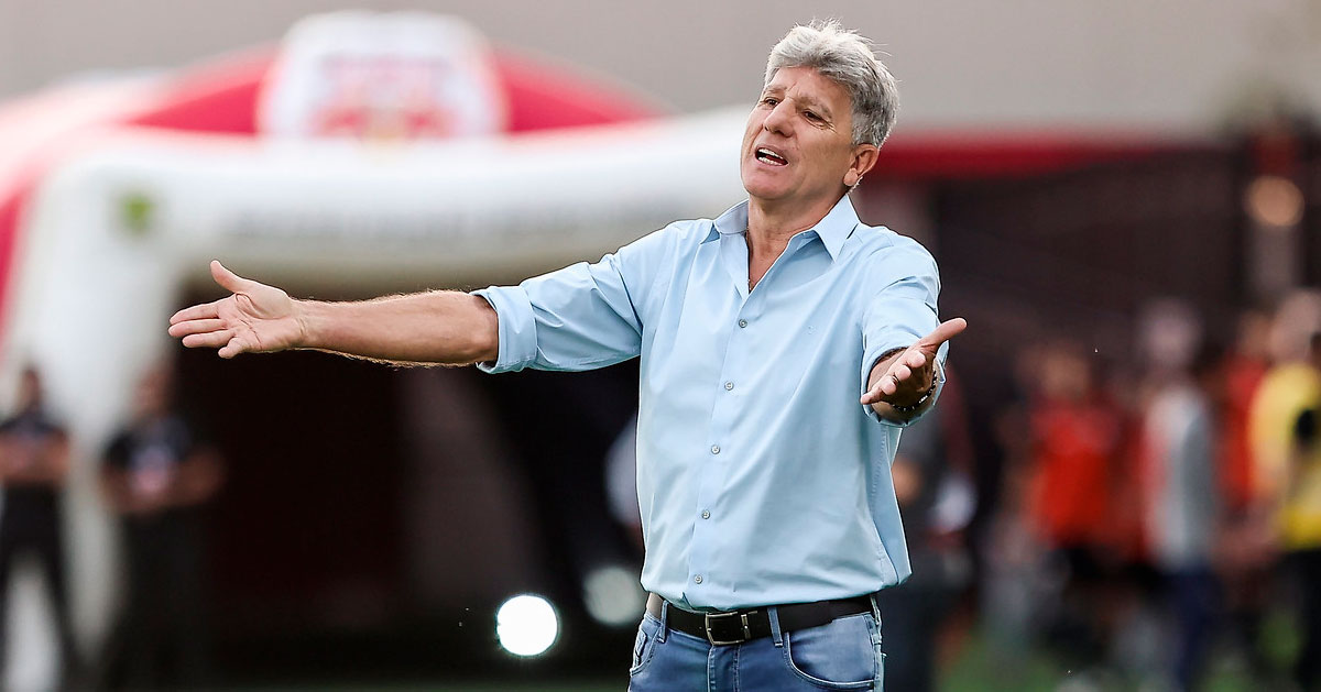 Renato Gaúcho critica desatenção do Fluminense em derrota para o RB Bragantino