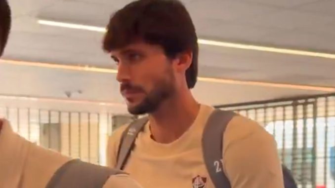 Igor Rabello viajou com a delegação do Fluminense