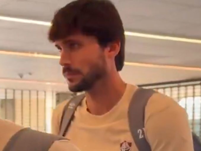 Igor Rabello viajou com a delegação do Fluminense