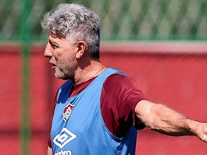 Renato Gaúcho tem uma dúvida para definir a escalação do Fluminense contra o Bahia