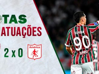 Notas das atuações de Fluminense 2 x 0 América de Cali