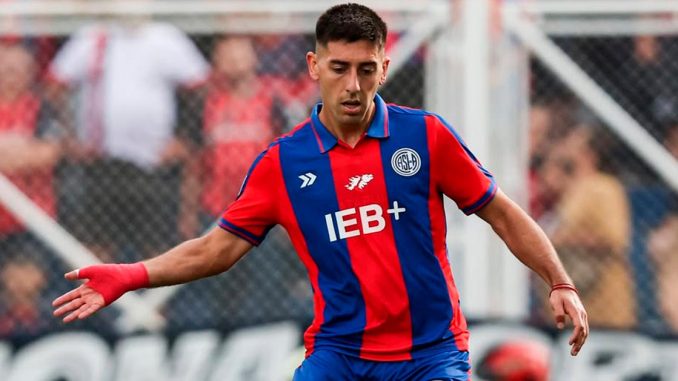 Gastón Hernández, do San Lorenzo, estaria na mira do Fluminense